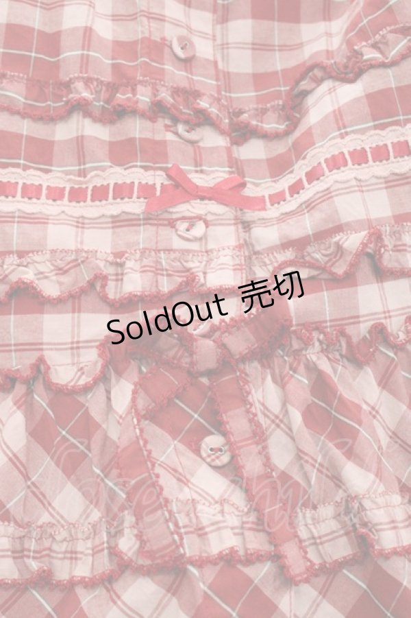 画像3: PINK HOUSE / オリジナルチェックスカート  ピンクチェック I-25-10-29-088-LO-SK-SA-ZI (3)