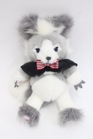 画像: ALICE and the PIRATES / Captain Chrisがま口バッグ  グレー I-25-10-29-099-PA-BG-SA-ZI