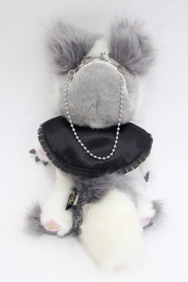 画像2: ALICE and the PIRATES / Captain Chrisがま口バッグ  グレー I-25-10-29-099-PA-BG-SA-ZI (2)