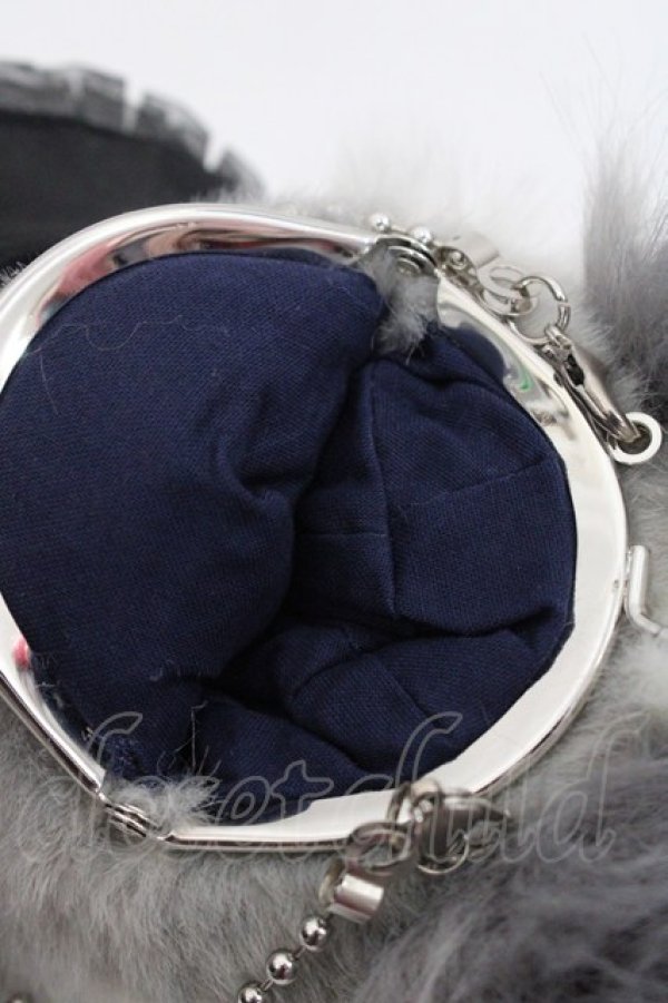 画像3: ALICE and the PIRATES / Captain Chrisがま口バッグ  グレー I-25-10-29-099-PA-BG-SA-ZI (3)