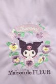 画像3: Maison de FLEUR / Kuromiフリルハンドルトート  ラベンダー I-25-10-29-102-LO-BG-SA-ZI (3)