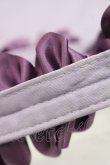 画像6: Maison de FLEUR / Kuromiフリルハンドルトート  ラベンダー I-25-10-29-102-LO-BG-SA-ZI (6)