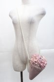 画像1: Maison de FLEUR / ブーケショルダーバッグ  ピンク I-25-10-29-106-LO-BG-SA-ZI (1)