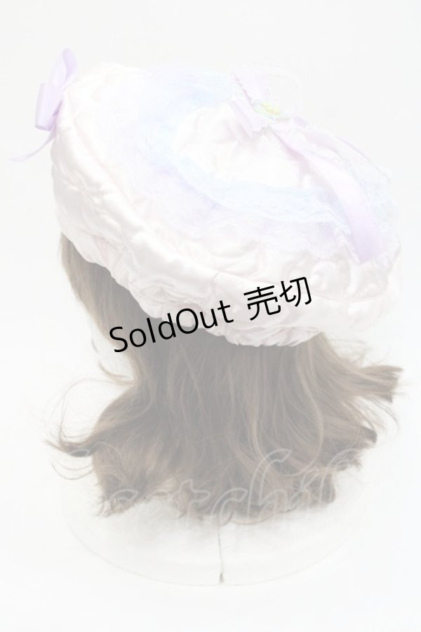 画像2: Nile Perch / ハートレースリボンベレー  ピンクＸブルーＸラベンダー I-25-10-29-107-LO-AC-SA-ZI (2)