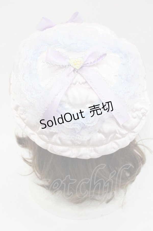 画像3: Nile Perch / ハートレースリボンベレー  ピンクＸブルーＸラベンダー I-25-10-29-107-LO-AC-SA-ZI (3)