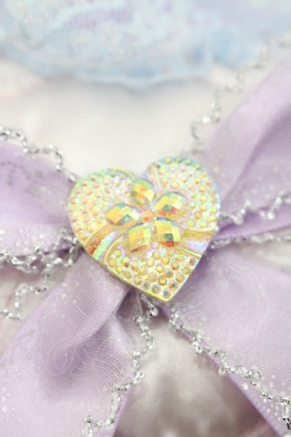 画像4: Nile Perch / ハートレースリボンベレー  ピンクＸブルーＸラベンダー I-25-10-29-107-LO-AC-SA-ZI (4)