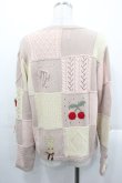 画像2: PINK HOUSE / クッキーラビットのカーディガン  ピンク I-25-10-29-018-LO-TO-SA-ZI (2)