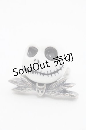 画像: Q-pot. / ジャック・スケリントン/リング 約10号 シルバー I-25-10-29-122-QP-AC-SA-ZI