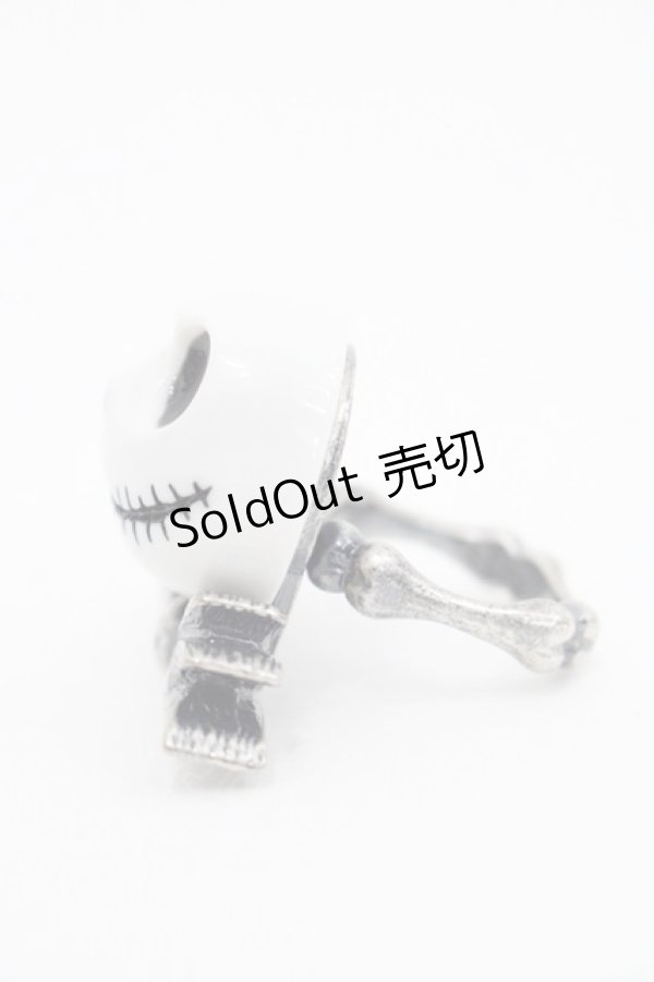 画像3: Q-pot. / ジャック・スケリントン/リング 約10号 シルバー I-25-10-29-122-QP-AC-SA-ZI (3)