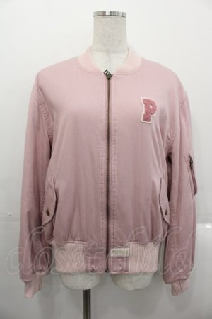 画像: PINK HOUSE / ホワイトローズ刺繍ブルゾン  ピンク I-25-10-29-023-LO-JA-SA-ZI