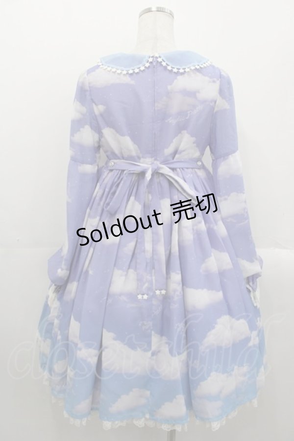 画像2: Angelic Pretty / Misty Sky Brilliant ColorワンピースSet  Aqua Symphony I-25-10-29-025-AP-OP-SA-ZI (2)