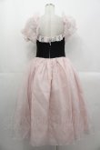 画像2: Selkie / En Pointe Silk Plie Dress S ピンクＸ黒 I-25-10-29-029-LO-OP-SA-ZI (2)