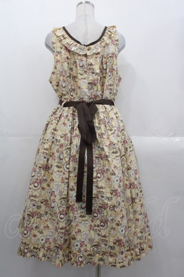 画像2: heavenly garden / アフタヌーンティージャンパースカート  アイボリー I-25-10-29-030-LO-OP-SA-ZI (2)