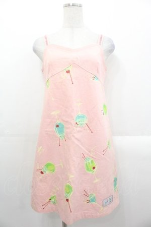 画像: MILK / Baby Sodaキャミワンピース  ピンク I-25-10-29-041-ML-OP-SA-ZI