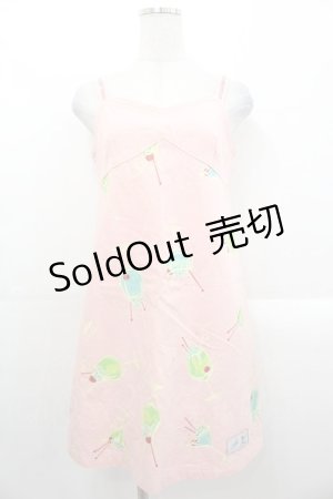 画像: MILK / Baby Sodaキャミワンピース  ピンク I-25-10-29-041-ML-OP-SA-ZI