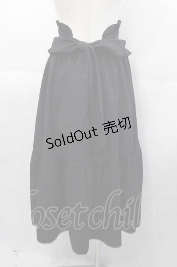 画像2: MIHO MATSUDA / 切替スカート  黒 I-25-11-04-064-GO-SK-SA-ZI (2)