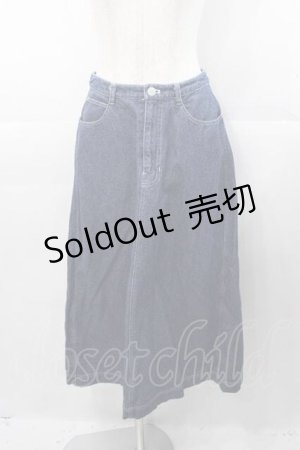 画像: PINK HOUSE / エプロン型デニムスカート M インディゴ I-25-11-04-065-LO-SK-SA-ZI