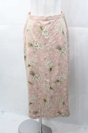 画像: PINK HOUSE / ブーケプリントカットソースカート L ピンク I-25-11-04-067-LO-SK-SA-ZI