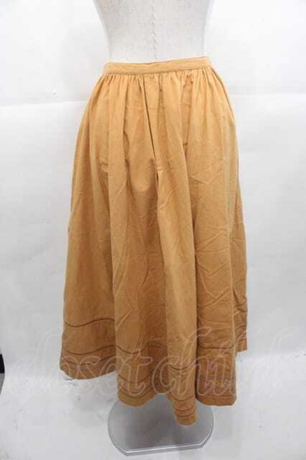 画像2: PINK HOUSE / 裾ハシゴレース前開きスカート  ブラウン I-25-11-04-069-LO-SK-SA-ZI (2)