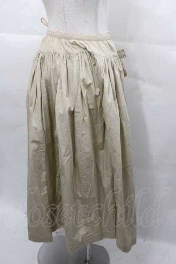 画像2: PINK HOUSE / レースポケット前開きスカート  ベージュ I-25-11-04-071-LO-SK-SA-ZI (2)