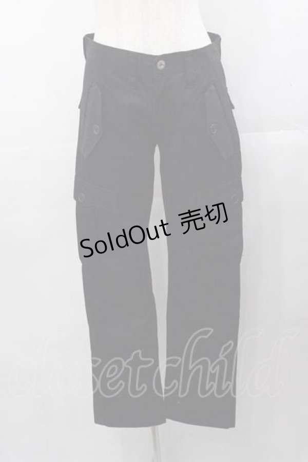 画像1: SEXY DYNAMITE LONDON / サイドポケットパンツ  黒 I-25-11-04-078-PU-PA-SA-ZI (1)