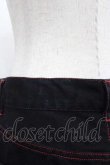 画像3: GOTHPUNKその他(買取対象外) / 裾十字架デザインパンツ  黒Ｘ赤 I-25-11-04-079-PU-PA-SA-ZI (3)