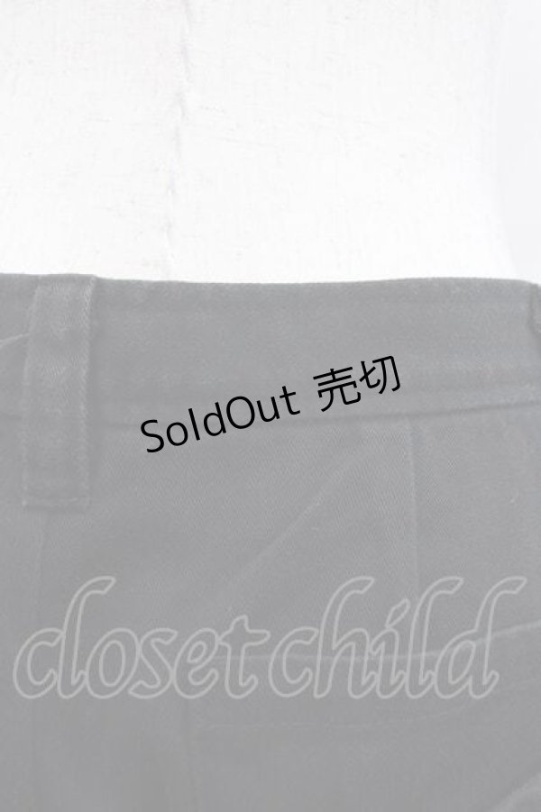 画像3: HELL CAT PUNKS / ボンテージパンツ  黒 I-25-11-04-081-PU-PA-SA-ZI (3)