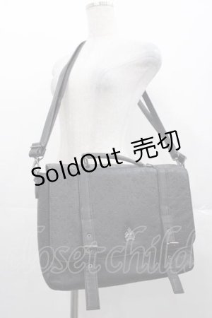 画像: MIHO MATSUDA / 鍵スクール3Wayバッグ  ブラック I-25-11-04-088-GO-BG-SA-ZI