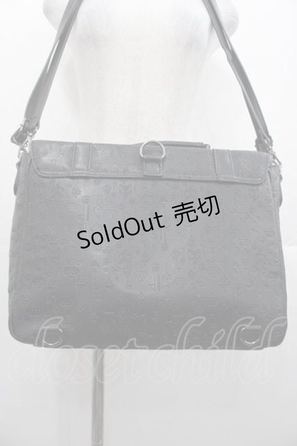 画像3: MIHO MATSUDA / 鍵スクール3Wayバッグ  ブラック I-25-11-04-088-GO-BG-SA-ZI (3)