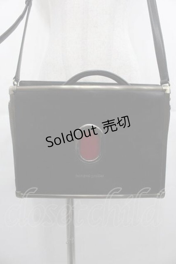 画像2: Jean Paul GAULTIER / ルビーアイショルダーバッグ  ブラック I-25-11-04-089-GO-BG-SA-ZI (2)