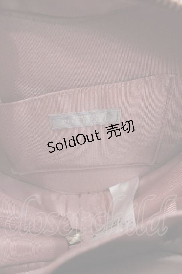 画像4: axes femme POETIQUE / ロゴプレートハートポシェット  赤 I-25-11-04-094-AX-BG-SA-ZI (4)