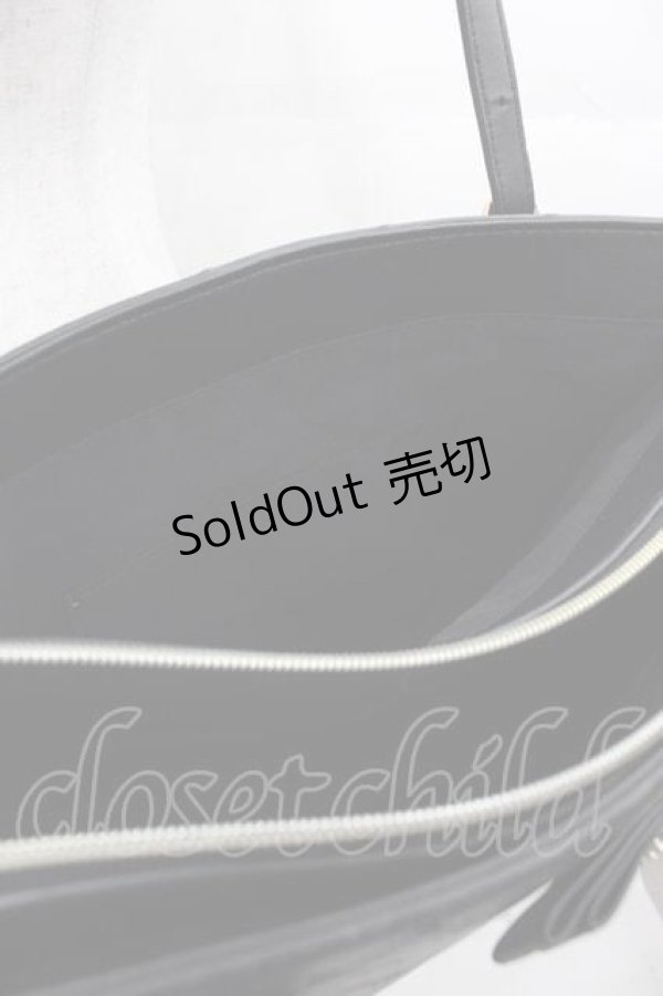 画像3: Maison de FLEUR / モノグラムトートバッグ  黒 I-25-11-04-097-LO-BG-SA-ZI (3)