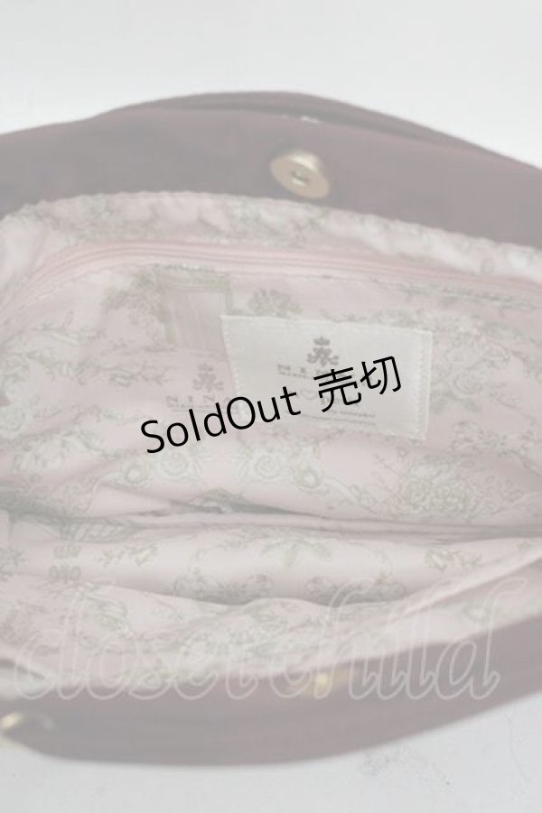 画像3: m petit by misako / NINA'Sバックインポーチ  ボルドー I-25-11-04-099-LO-ZA-SA-ZI (3)