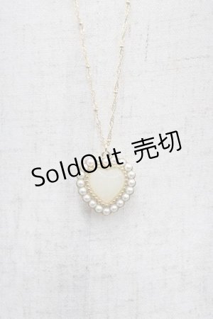 画像: LOLITAその他(お買取対象外) / ハートパールネックレス  ゴールド I-25-11-04-102-LO-AC-SA-ZI