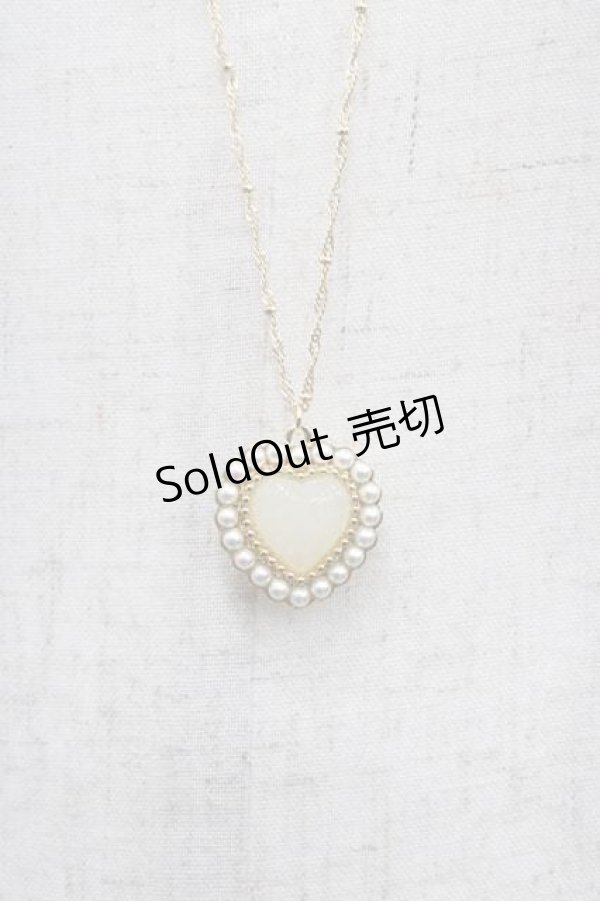 画像1: LOLITAその他(お買取対象外) / ハートパールネックレス  ゴールド I-25-11-04-102-LO-AC-SA-ZI (1)