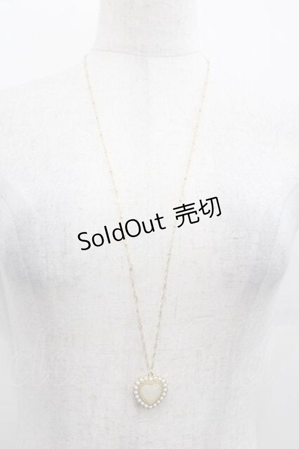 画像2: LOLITAその他(お買取対象外) / ハートパールネックレス  ゴールド I-25-11-04-102-LO-AC-SA-ZI (2)