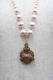 画像1: Angelic Pretty / Noble Collectionネックレス  ピンク I-25-11-04-103-AP-AC-SA-ZI (1)