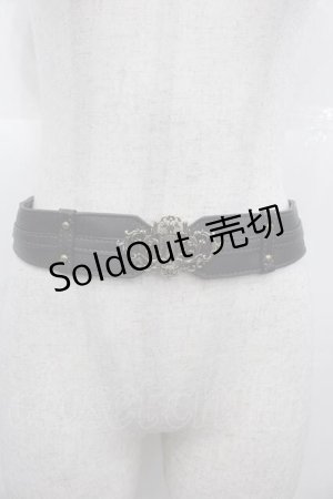 画像: Kurumi Collaboration / マリンアカデミアベルト  黒Ｘゴールド I-25-11-04-105-LO-ZA-SA-ZI