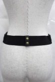 画像2: Kurumi Collaboration / マリンアカデミアベルト  黒Ｘゴールド I-25-11-04-105-LO-ZA-SA-ZI (2)