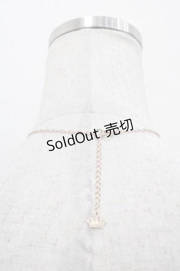 画像2: MILK / クラウン&蝶モチーフネックレス  ピンク I-25-11-04-108-ML-AC-SA-ZI (2)