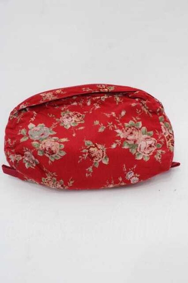 画像1: PINK HOUSE / 薔薇柄ポーチ  赤Ｘピンク I-25-11-04-117-LO-ZA-SA-ZI (1)