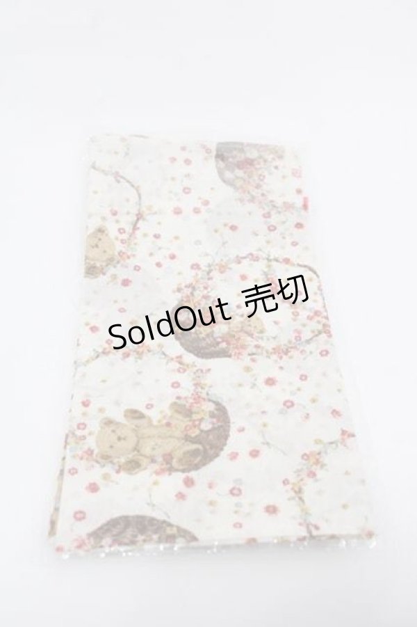 画像2: PINK HOUSE / Flower Picnic柄バンダナ  アイボリー I-25-11-04-122-LO-ZA-SA-ZI (2)