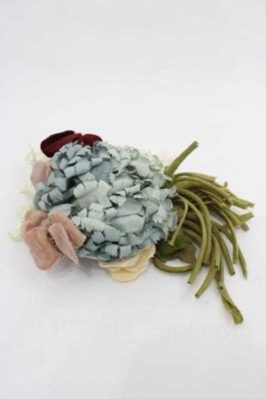 画像: PINK HOUSE / ブーケコサージュ  サックスＸピンクＸ白Ｘ緑 I-25-11-04-124-LO-ZA-SA-ZI