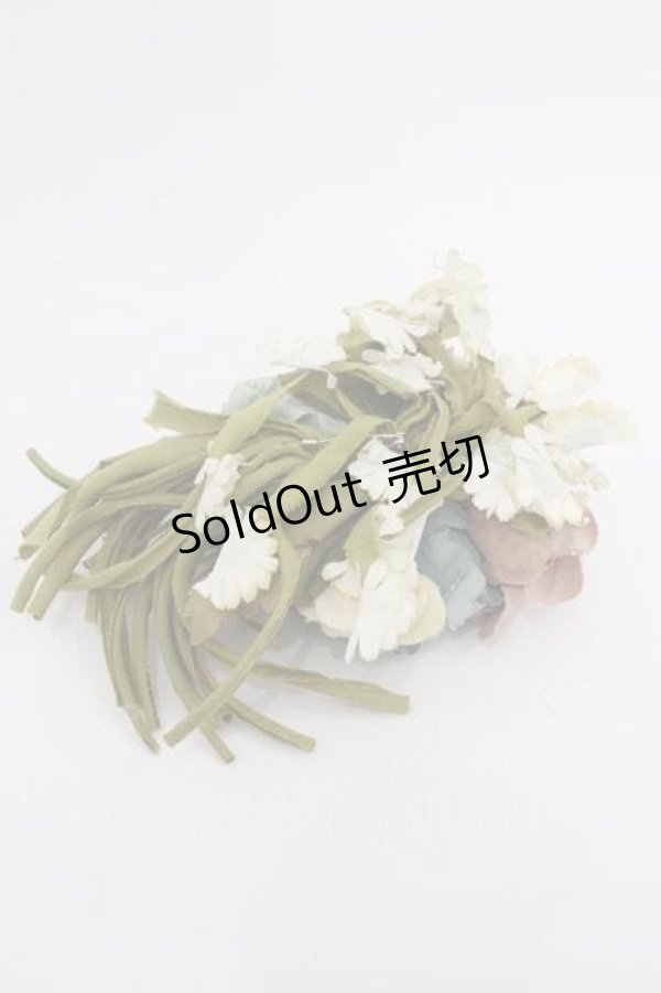 画像2: PINK HOUSE / ブーケコサージュ  サックスＸピンクＸ白Ｘ緑 I-25-11-04-124-LO-ZA-SA-ZI (2)