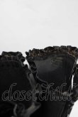 画像4: MIHO MATSUDA / フリルブーツ  ブラック I-25-11-04-125-GO-SH-SA-ZI (4)