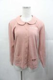 画像1: PINK HOUSE / ポケット&襟付きカットソーカーディガン M ピンク I-25-11-04-030-LO-TO-SA-ZI (1)