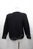 画像2: INGEBORG / パールボタンニットカーディガン  黒 I-25-11-04-035-LO-TO-SA-ZI (2)