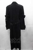 画像2: BPN / 袖ベルトデザインロングコート M 黒 I-25-11-04-042-GO-CO-SA-ZI (2)
