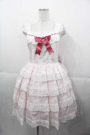 画像: BABY,THE STARS SHINE BRIGHT / エリザベスジャンパースカート  ピンク I-25-11-04-045-BA-OP-SA-ZI