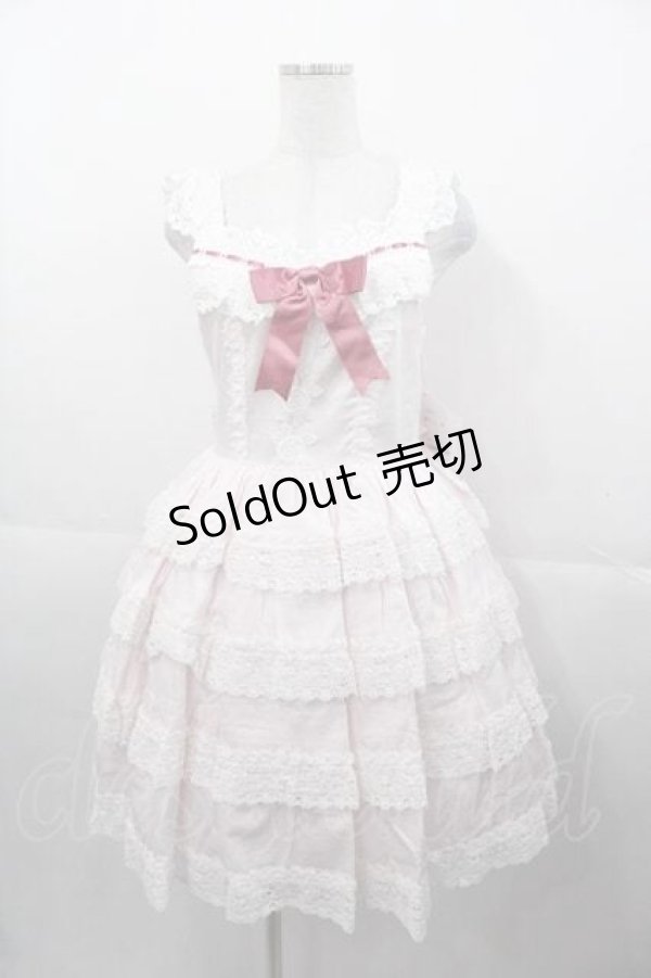 画像1: BABY,THE STARS SHINE BRIGHT / エリザベスジャンパースカート  ピンク I-25-11-04-045-BA-OP-SA-ZI (1)